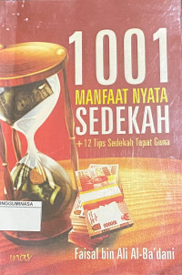 Image of 1001 Manfaat Nyata Sedekah