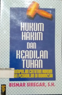 Image of Hukum Hakim Dan Keadilan Tuhan