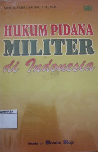 Image of Hukum Pidana  Militer Di Indonesia