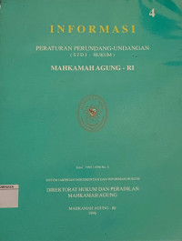 Informasi Peraturan Perundang-Undangan (SJDI-HUKUM)