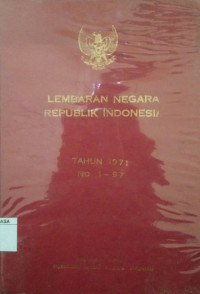 Image of Lembaran Negara Republik Indonesia
