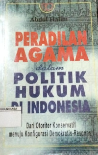 Image of Peradilan Agama Dalam Politik Hukum Di Indonesia