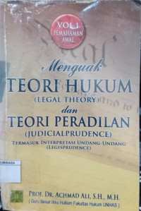 Image of Teori Hukum Dan Teori Peradilan