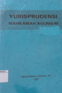 Image of Yurisprudensi Mahkamah Agung RI