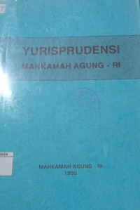 Yurisprudensi Mahkamah Agung RI